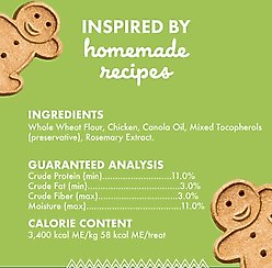 Buddy Biscuits with Roasted Chicken Oven Baked Dog Treats, 3.5-lb bag slide 2 of 7