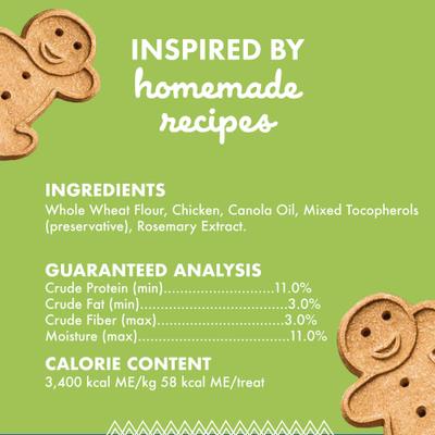 Show full view: Buddy Biscuits with Roasted Chicken Oven Baked Dog Treats, 3.5-lb bag slide 3 of 10