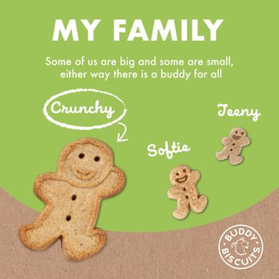 Show full view: Buddy Biscuits with Roasted Chicken Oven Baked Dog Treats, 3.5-lb bag slide 7 of 10