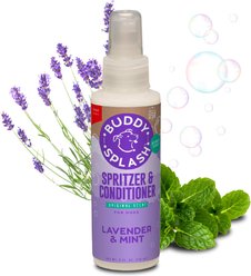 Buddy Wash Splash Lavender & Mint Dog Spritzer & Conditioner, 4-fl oz bottle