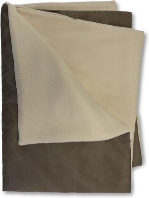 Show full view: BuddyRest Soothe Weighted Dog Blanket, Mocha, Medium slide 2 of 5