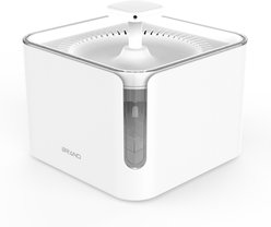 Bueteka Automatic Cat Water Fountain, White, Medium
