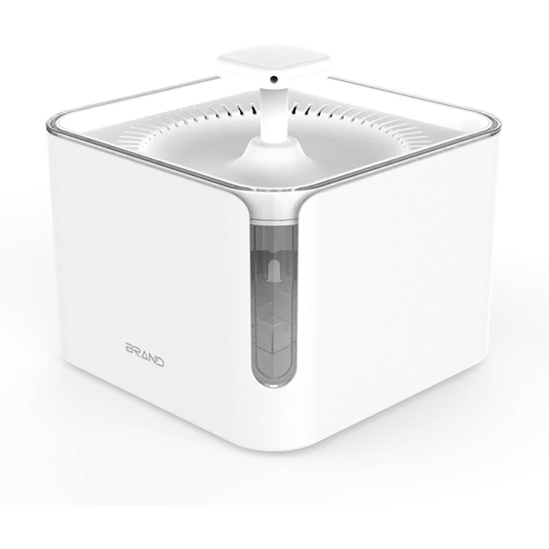 Bueteka Automatic Cat Water Fountain, White, Medium