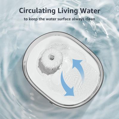 Show full view: Bueteka Wireless Auto-Sensing Dog & Cat Water Fountain, Large slide 7 of 11