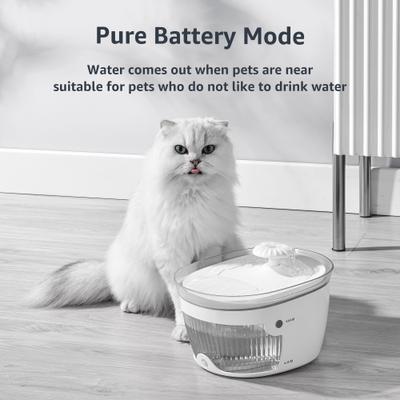 Show full view: Bueteka Wireless Auto-Sensing Dog & Cat Water Fountain, Large slide 9 of 11