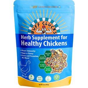 Buff Clucks Herb Chicken Supplement, 12-oz bag