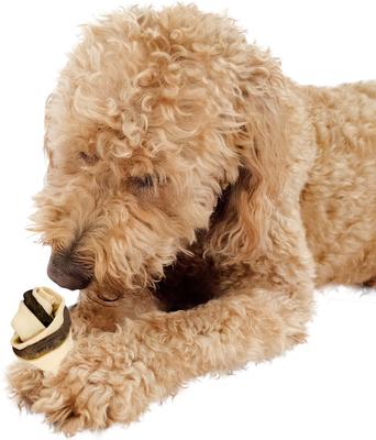 Show full view: Buffalo Range All Natural Grain-Free Jerky Bone Rawhide Dog Treats, 6 count slide 9 of 10