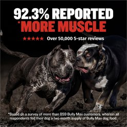Bully Max 30/20 High Protein & Fat Beef Flavored Dry Dog Food, 15-lb bag slide 2 of 9