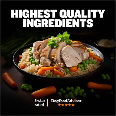 Show full view: Bully Max 30/20 Adult High-Protein & Fat Chicken Dry Dog Food, 40-lb bag slide 6 of 12