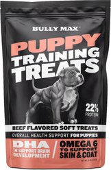 Bully Max Beef Grain-Free Puppy Soft & Chewy Training Treats, 15-oz bag