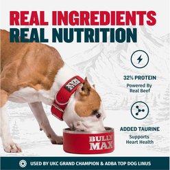 Bully Max Beef High Protein Freeze-Dried Raw Dog Food Topper, 7-oz pouch slide 2 of 9