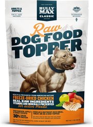 Bully Max Chicken High Protein Freeze-Dried Raw Dog Food Topper, 5.3-oz pouch