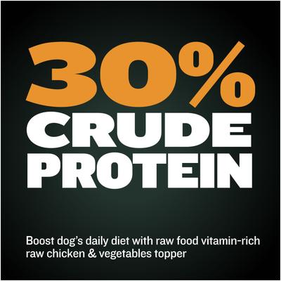 Show full view: Bully Max Chicken High Protein Freeze-Dried Raw Dog Food Topper, 5.3-oz pouch slide 8 of 12
