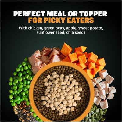 Show full view: Bully Max Chicken High Protein Freeze-Dried Raw Dog Food Topper, 5.3-oz pouch slide 4 of 12