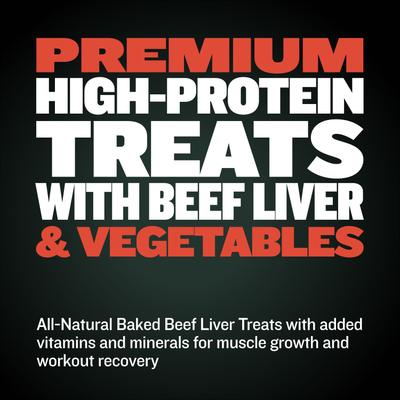 Show full view: Bully Max Classic Premium High-Protein Beef Adult Crunchy Dog Treats, 14.1-oz bag slide 8 of 12