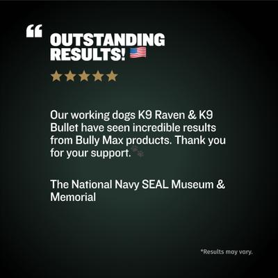 Show full view: Bully Max Power Chews for Muscle Gain 11-in-1 Pro Supplement for Dogs 10.6-oz pouch slide 7 of 11