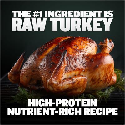 Show full view: Bully Max Turkey High Protein Freeze-Dried Raw Dog Food Topper, 7-oz pouch slide 5 of 12
