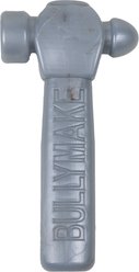 BULLYMAKE Nylon Hammer Hard Chew Dog Toy, Silver