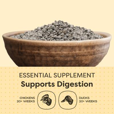Show full view: Bundle: Scratch and Peck Feeds Organic Chicken & Duck Feed 16% Layer Mash, 25-lb bag + Layer Grit, 7-lb pouch slide 4 of 9