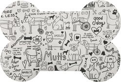 Bungalow Flooring Adopt & Adore Placemat, Black, 18 x 27-in