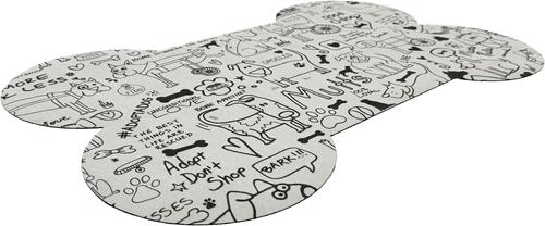 Show full view: Bungalow Flooring Adopt & Adore Placemat, Black, 18 x 27-in slide 5 of 7