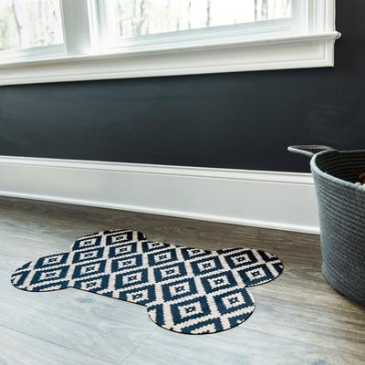 Show full view: Bungalow Flooring Diamonds in the Ruff Placemat, Black, 18 x 27-in slide 5 of 7