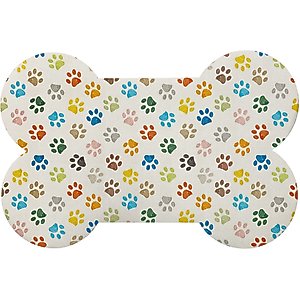 Bungalow Flooring Happy Paws Placemat, 18 x 27-in
