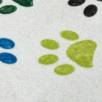 Show full view: Bungalow Flooring Happy Paws Placemat, 18 x 27-in slide 6 of 8