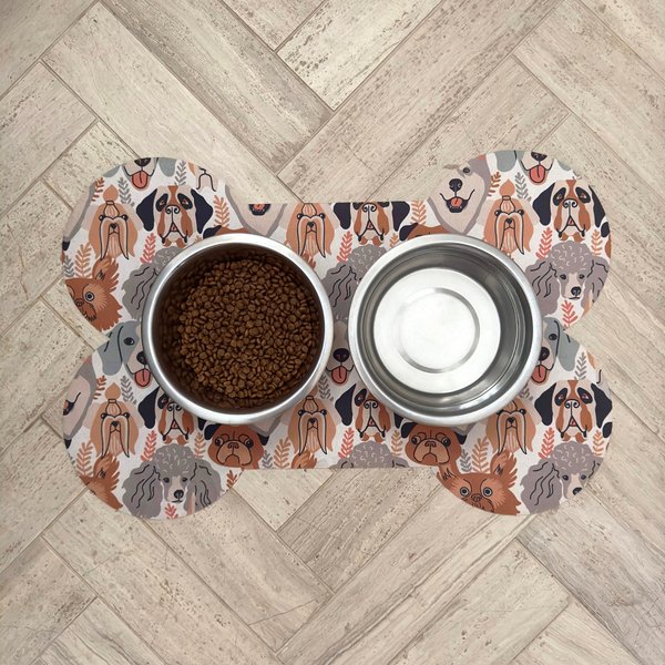 Show full view: Bungalow Flooring Perfectly Pooched Placemat, 18 x 27-in slide 3 of 7