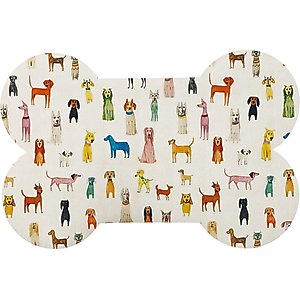 Bungalow Flooring Posh Pups Placemat, 18 x 27-in