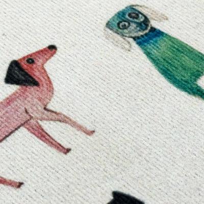 Show full view: Bungalow Flooring Posh Pups Placemat, 18 x 27-in slide 6 of 7