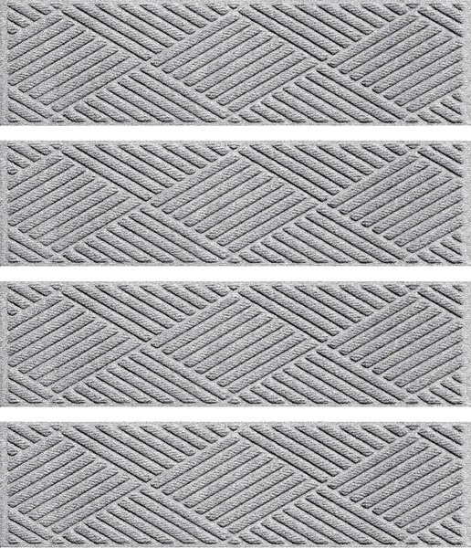 Bungalow Flooring WaterHog Door Mat - 4' X 6' Medium Grey, Skid Resistant, Indoor/Outdoor, Made In USA - View #9