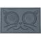 Show in main carousel: Bungalow Flooring WaterHog Kitty Face Cat Placemat, 12x18-in, Bluestone slide 1 of 6