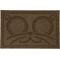 Show in main carousel: Bungalow Flooring WaterHog Kitty Face Cat Placemat, 12x18-in, Dark Brown slide 1 of 6