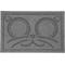 Show in main carousel: Bungalow Flooring WaterHog Kitty Face Cat Placemat, 12x18-in, Medium Gray slide 1 of 6