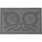 Show in main carousel: Bungalow Flooring WaterHog Kitty Face Cat Placemat, 20x30-in, Medium Gray slide 1 of 6