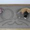Show in main carousel: Bungalow Flooring WaterHog Kitty Face Cat Placemat, 20x30-in, Medium Gray slide 3 of 6