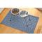Show in main carousel: Bungalow Flooring Waterhog Paws & Bones Dog Dinner Mat, Bluestone, 28 x 18-in slide 2 of 5