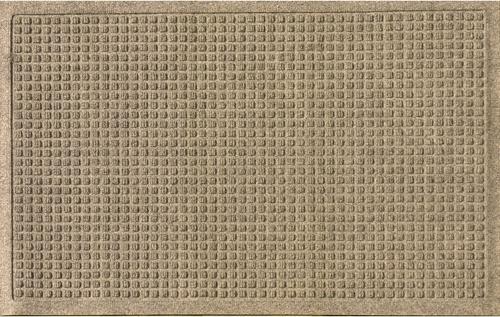 Show full view: Bungalow Flooring Waterhog Squares Doormat, Camel, 28 x 18-in slide 1 of 7