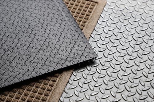 Show full view: Bungalow Flooring Waterhog Squares Doormat, Camel, 28 x 18-in slide 4 of 7