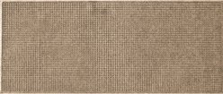 Bungalow Flooring WaterHog Squares Indoor & Outdoor Runner Mat, Camel