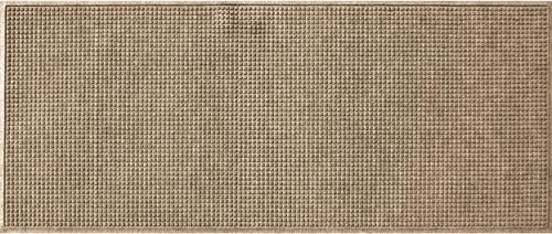Show full view: Bungalow Flooring WaterHog Squares Indoor & Outdoor Runner Mat, Camel slide 1 of 6