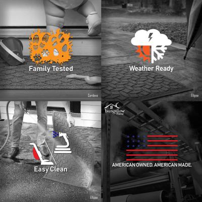 Show full view: Bungalow Flooring WaterHog Squares Indoor & Outdoor Runner Mat, Camel slide 4 of 6