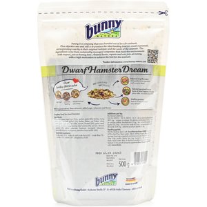 Bunny Nature DwarfHamsterDream Expert Dwarf Hamster Food, 1.1-lb bag