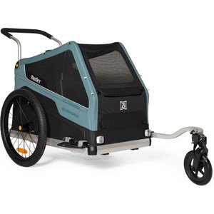 Burley Bark Ranger Dog Bicycle Trailer, Blue Spruce, Standard