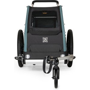 Burley Bark Ranger Dog Bicycle Trailer, Blue Spruce, Standard