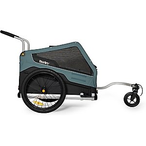 Burley Bark Ranger Dog Bicycle Trailer, Blue Spruce, Standard