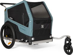 Burley Bark Ranger Dog Bicycle Trailer, Blue Spruce, X-Large