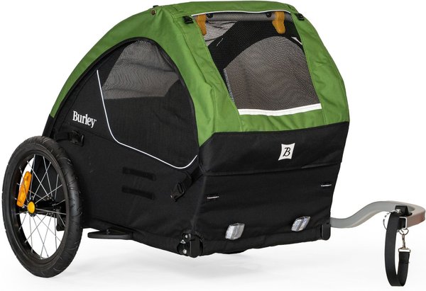 Burley Tail Wagon Dog Bicycle Trailer, Fern Green