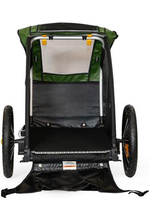 Show full view: Burley Tail Wagon Dog Bicycle Trailer, Fern Green slide 5 of 9